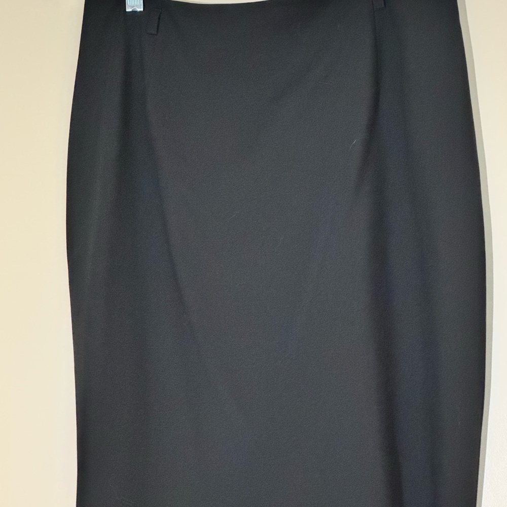 LOFT Gray Midi Pencil Skirt for Work